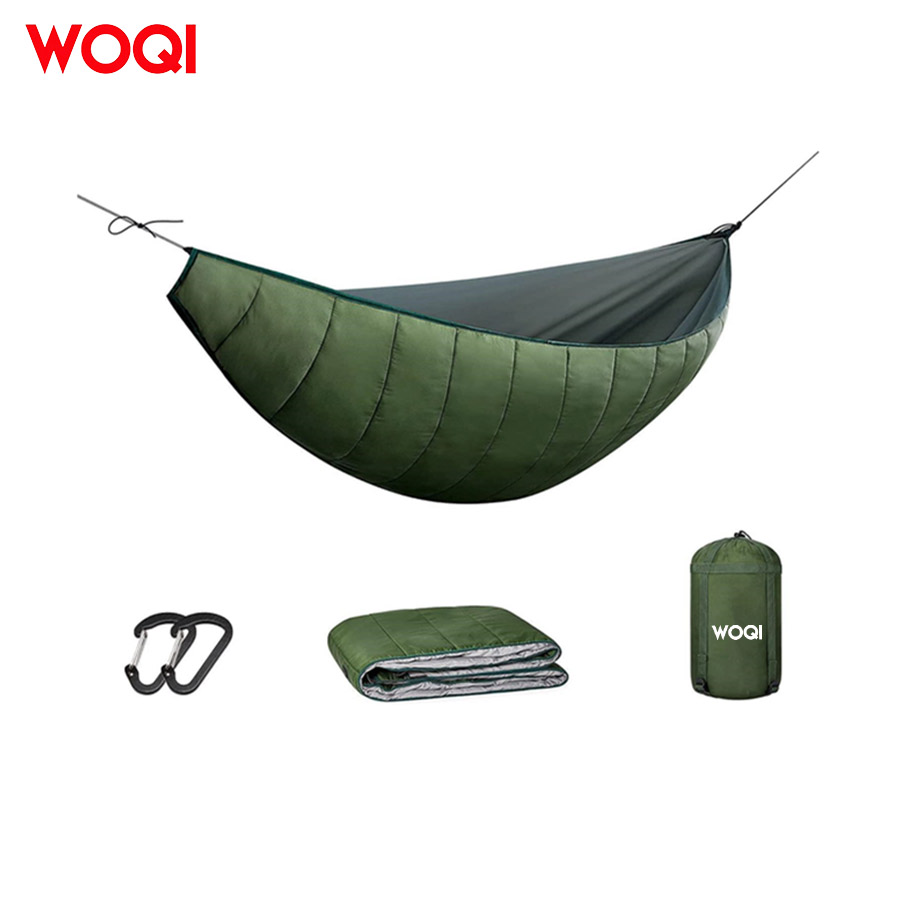 Woqi Lightweight Canopy Nylon Furniture Cotton Sleeping Bag Hammock For Tourism