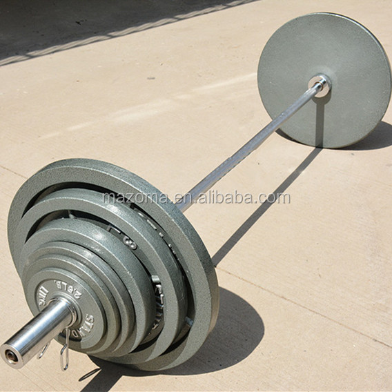 Дешевый набор штангов для тяжелоатлетики olym 300lb