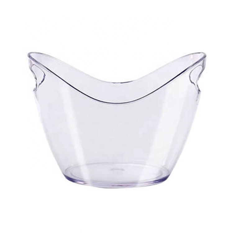 wholesale Ingots acrylic ice bucket anti-fall champagne bucket bar KTV home thickened beer bucket