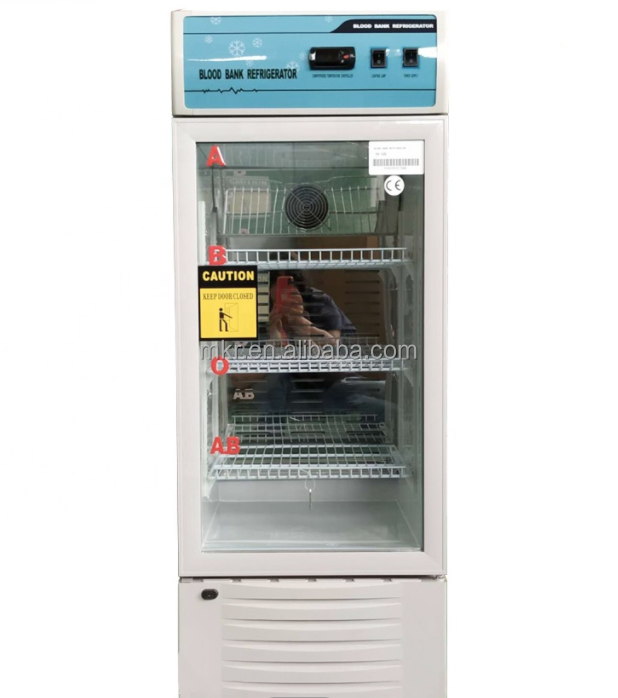 High quality 2 to 8 degree 50L 120L medical blood bank refrigerator medical Blood storage Refrigerator for medical use