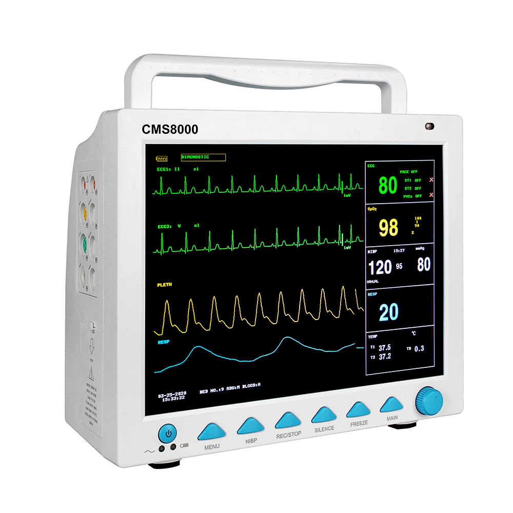 CE Hospital ICU Emergency Medical Equipment Vital Sign Monitor CONTEC CMS8000 Cheap Multi-parameter Patient Monitor