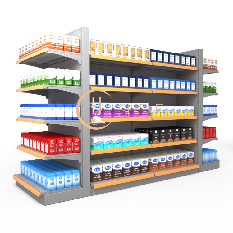 Стеллажи для продуктовых магазинов, полки для магазинов общего пользования, полки для гондолы в супермаркетах