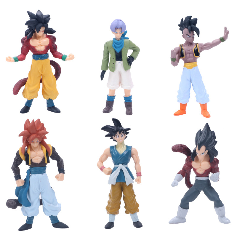 Оптовая продажа фигурок DBZ Xenoverse, экшн-фигурки из высококачественного ПВХ super saiyan, 6 шт./компл. dBz фигурки Вегета для подарков