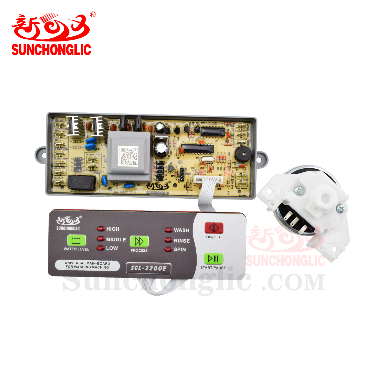 Sunchonglic fully auto washing machine universal control panel control pcb board