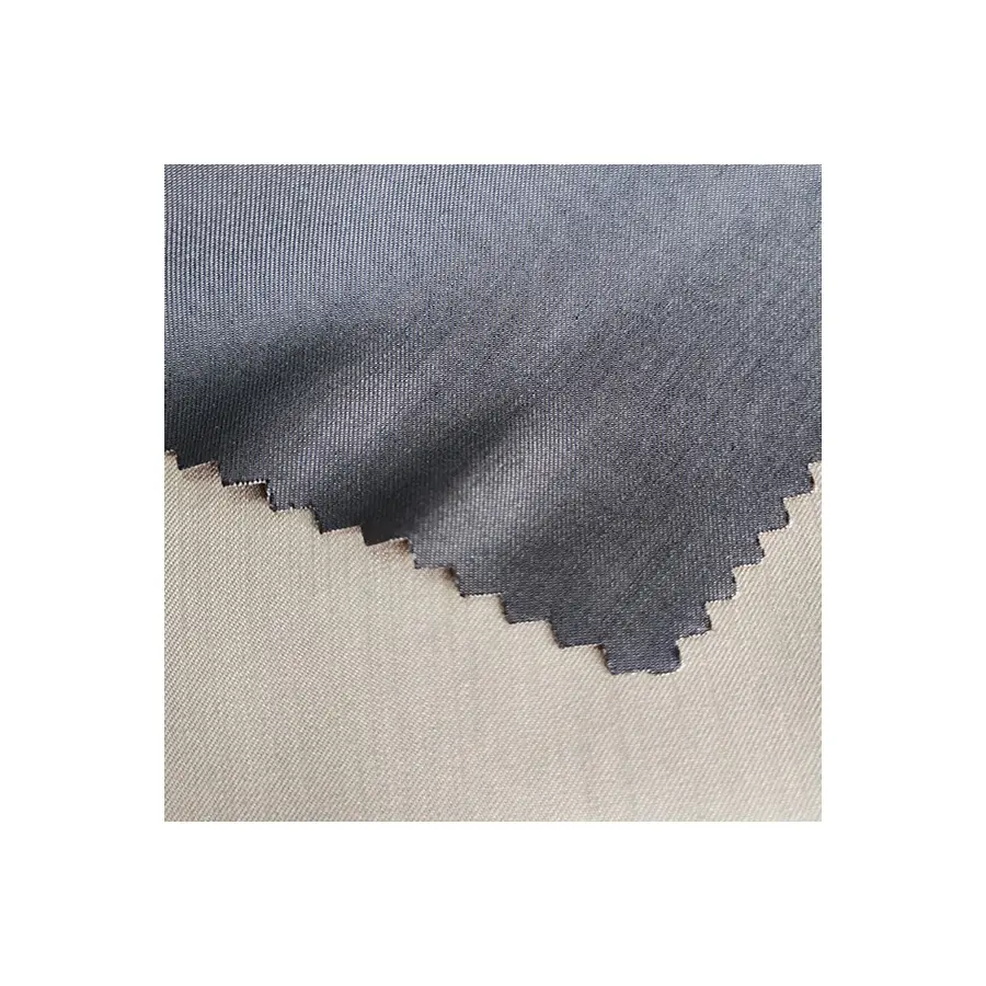 T400 double layers thick navy blue Mechanical Stretch Cotton Polyester Fabric for school uniform