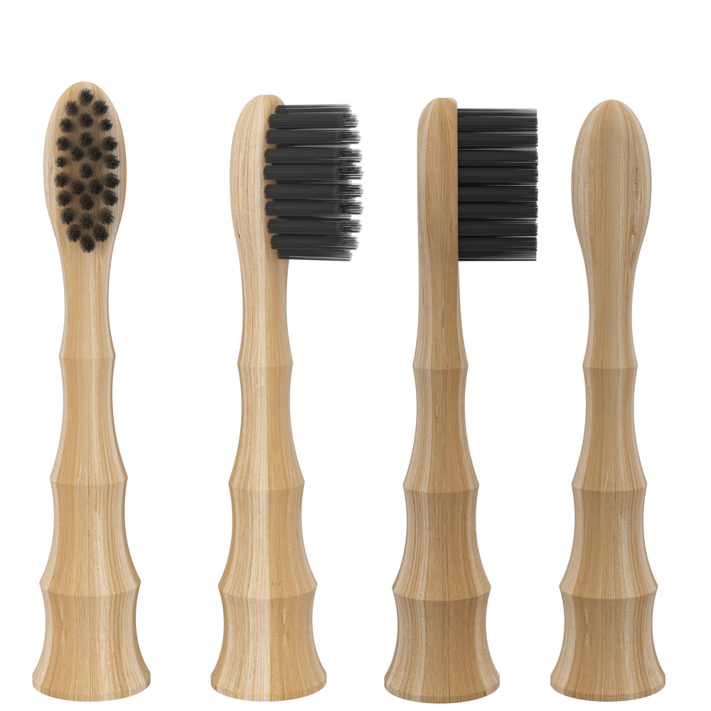 Eco-Friendly Electric Toothbrush Bamboo Replacement Heads Soft Bristles BB9014
