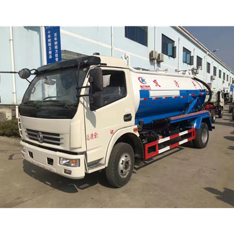 Factory supply DFAC 6000L new suction sewage tank truck for sale