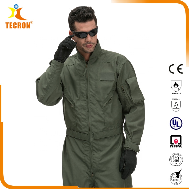 В наличии F5115 CWU 27-P Aramid IIIA 4,5 OZ Sage Green Pilot Flight Suit