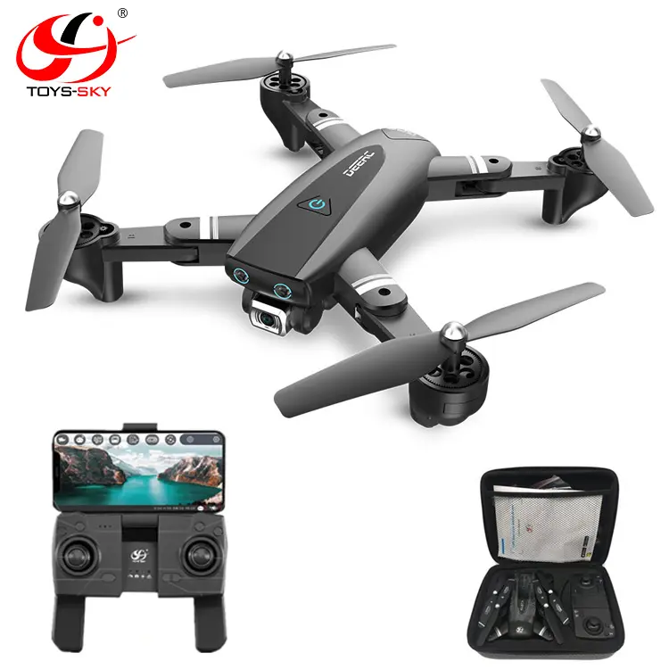 S169 Upgrade 2.4G Folding Optical flow 18 mins Long flight time Professional RC Drone with Camera 4K HD For Selfie easy Control