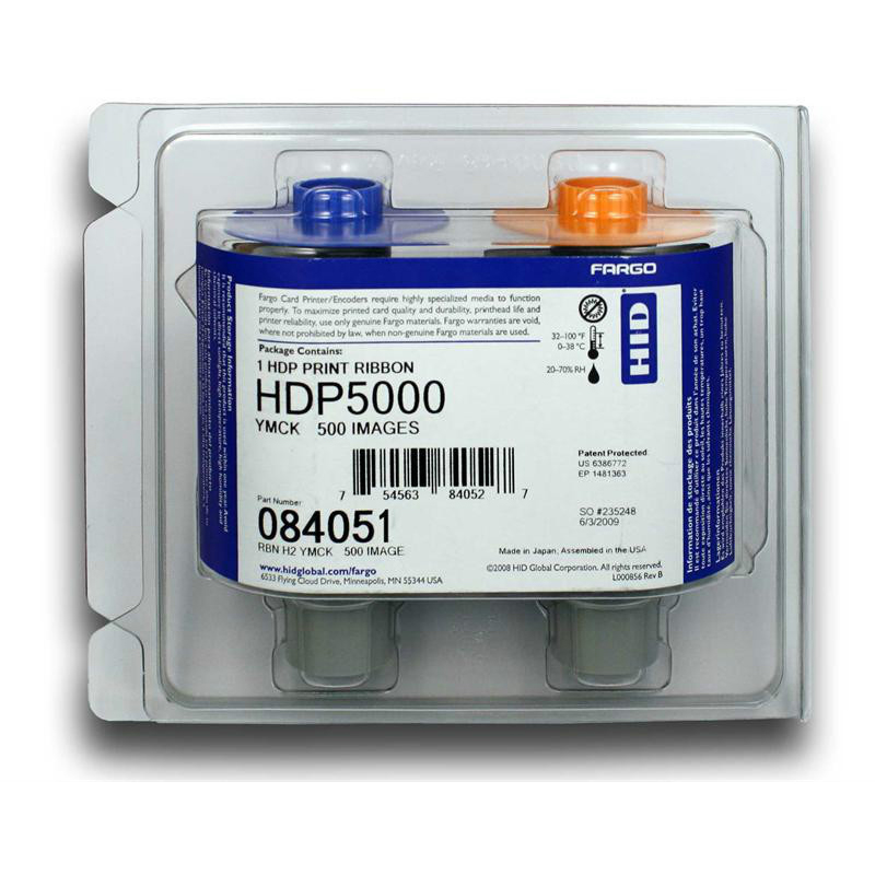 Лента HIDFargo 84051 HDP5000 YMCK 084051- 500 принты