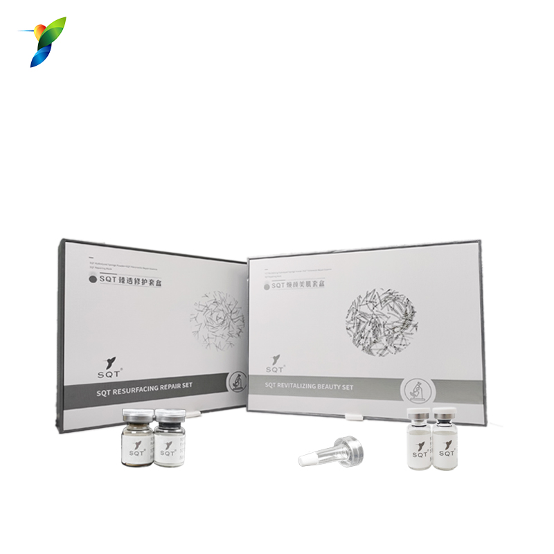 SQT Spongilla Spiucles Anti wrinkle and Anti Aging Face Essence Skin Care Repair Set Product for Beauty Salon
