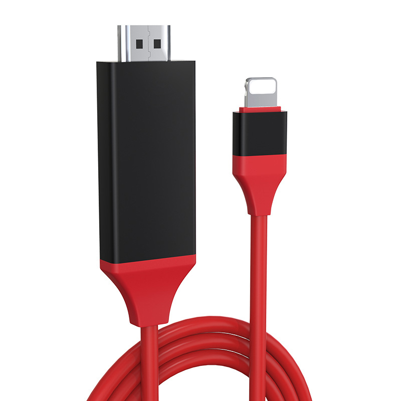 2 м обновленная версия Plug And Play для Lightning/HDMI кабель 8 pin к HDTV цифровой av-адаптер Lightning для iPhone