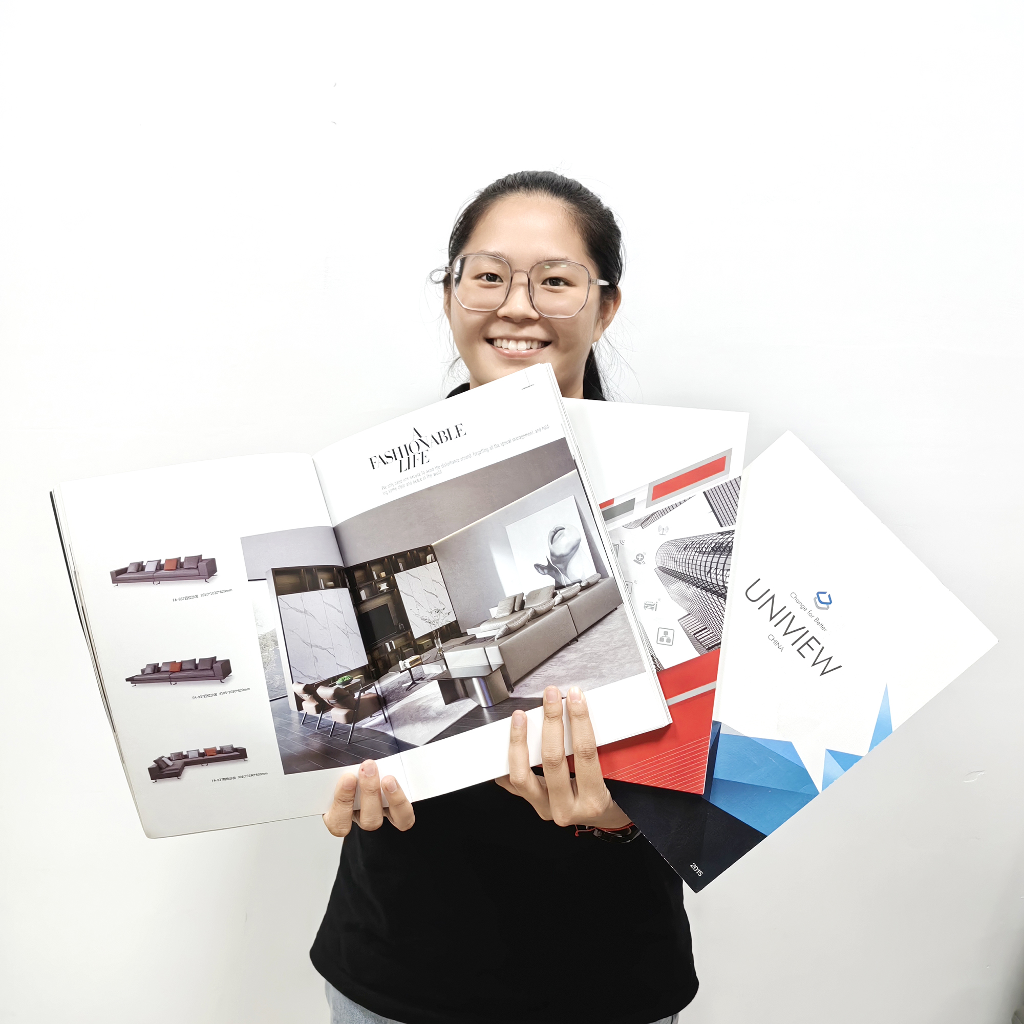 Custom Color Softcover Small Catalog Booklet Brochure User Manual Journal Magazine Children Novel Recipe Photo Book printing