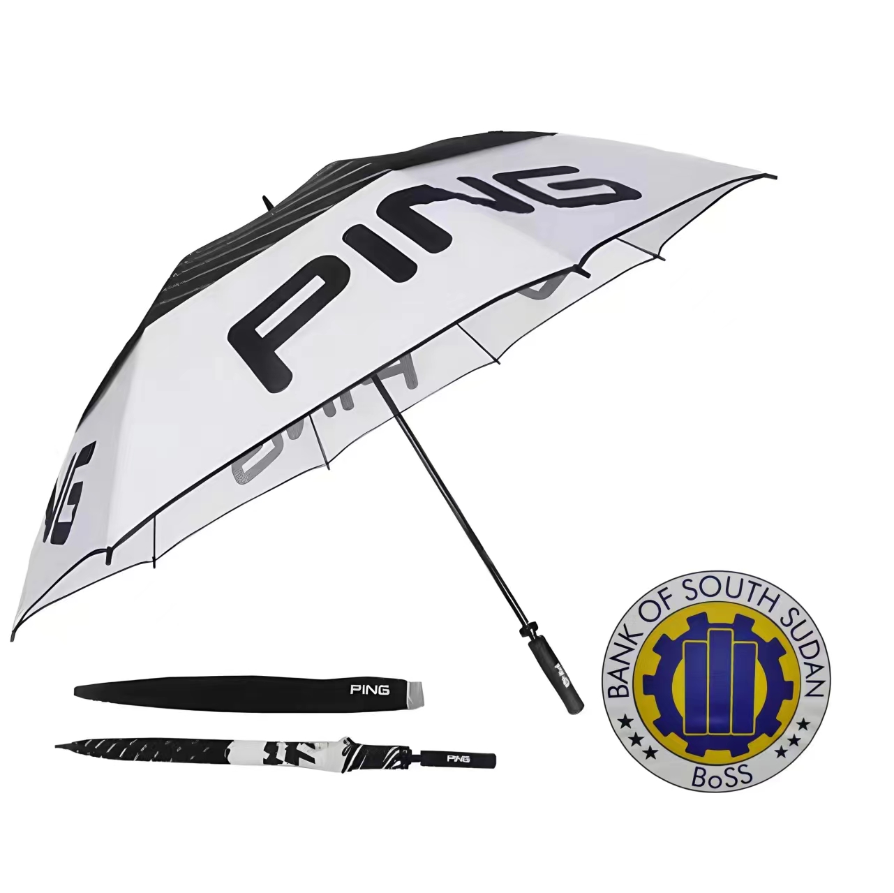 Umbrellas manufacturers customised Golf Umbrella Promotional paraguas with umbrella custom logo