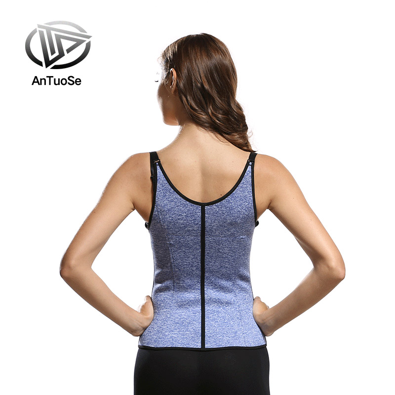 full body shapewear The slimming vest corset short set Neoprene double layer ceinture corset