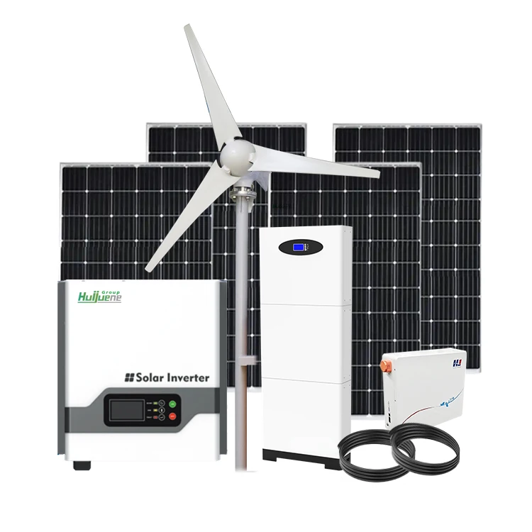 Comercial Solar Station With Wind Solar Hybrid Power System Solar Energy System Home Renewable Energy Products