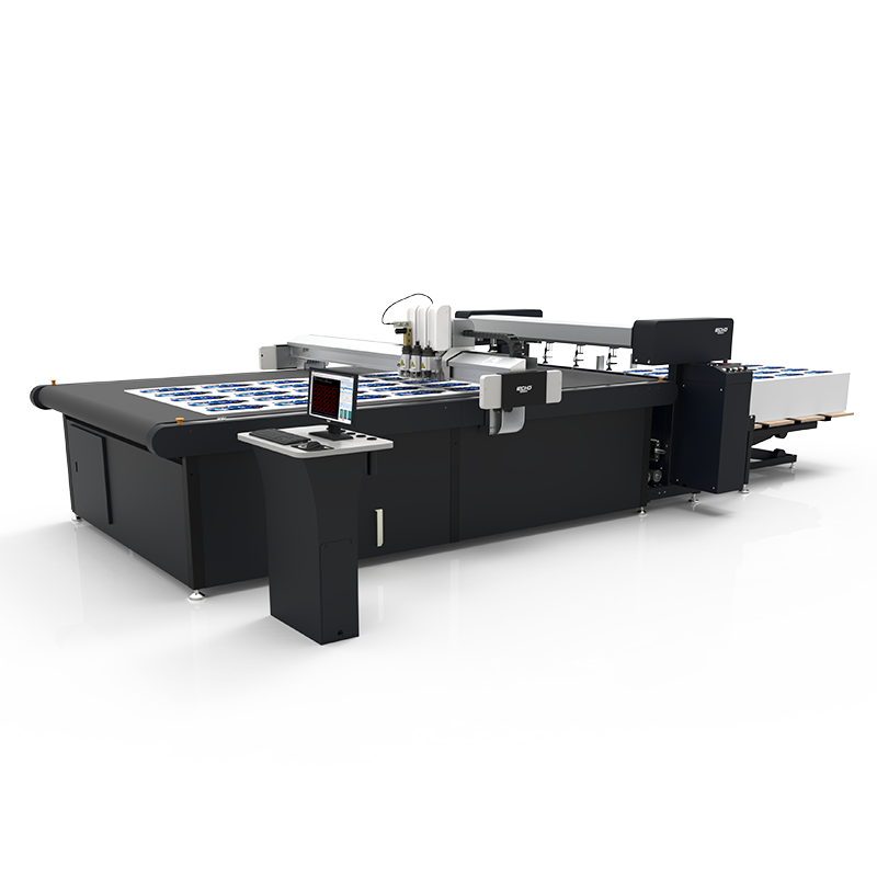 BK3 2517 oscillating blade cutting machine cutter plotter die cutting machine