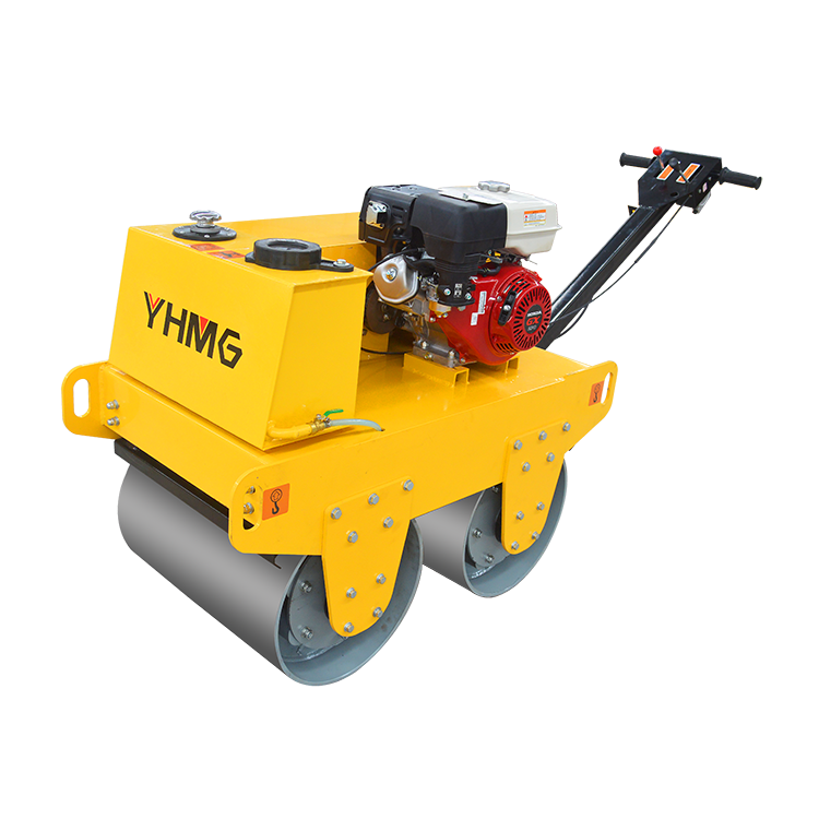 new small hydraulic roller compactor road roller double drum walk behind 600kg