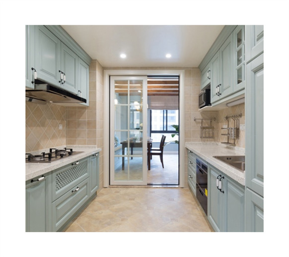 Lacquer European Style Bespoke Ready Assemble Modular Islands Cheap Price Laminate Kitchen Cabinet