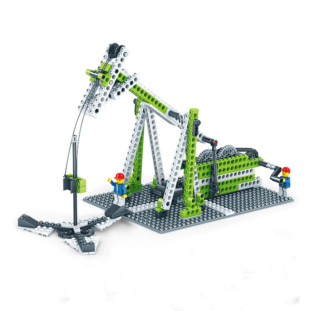 Hot Sale 4 Types 3-In-1 Inventor Bulk Assembled Gear Engineering Building Kits Building Block Sets Creative Building Blocks Toys