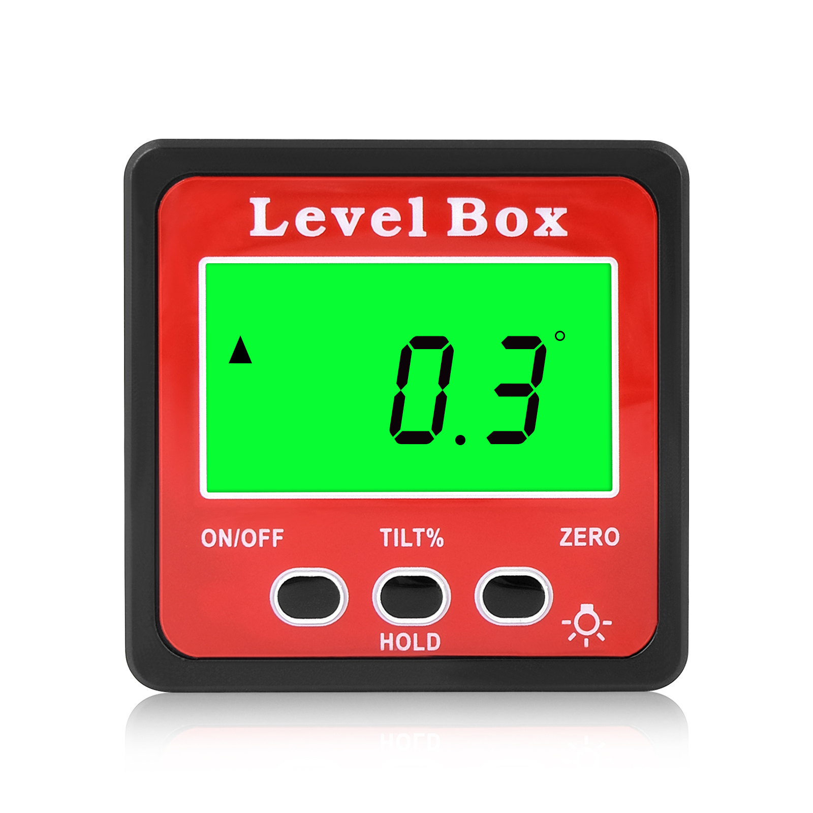 Hedao DL-VA126 LCD display Level Box Level Meter Magnet Protractor Inclinometer Gauge Goniometer Digital Measuring Tool