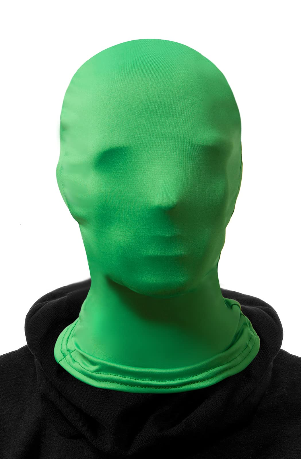 Full face mask  BW 2nd Skin mask  Halloween spandex turban suitable for unisex fabrics