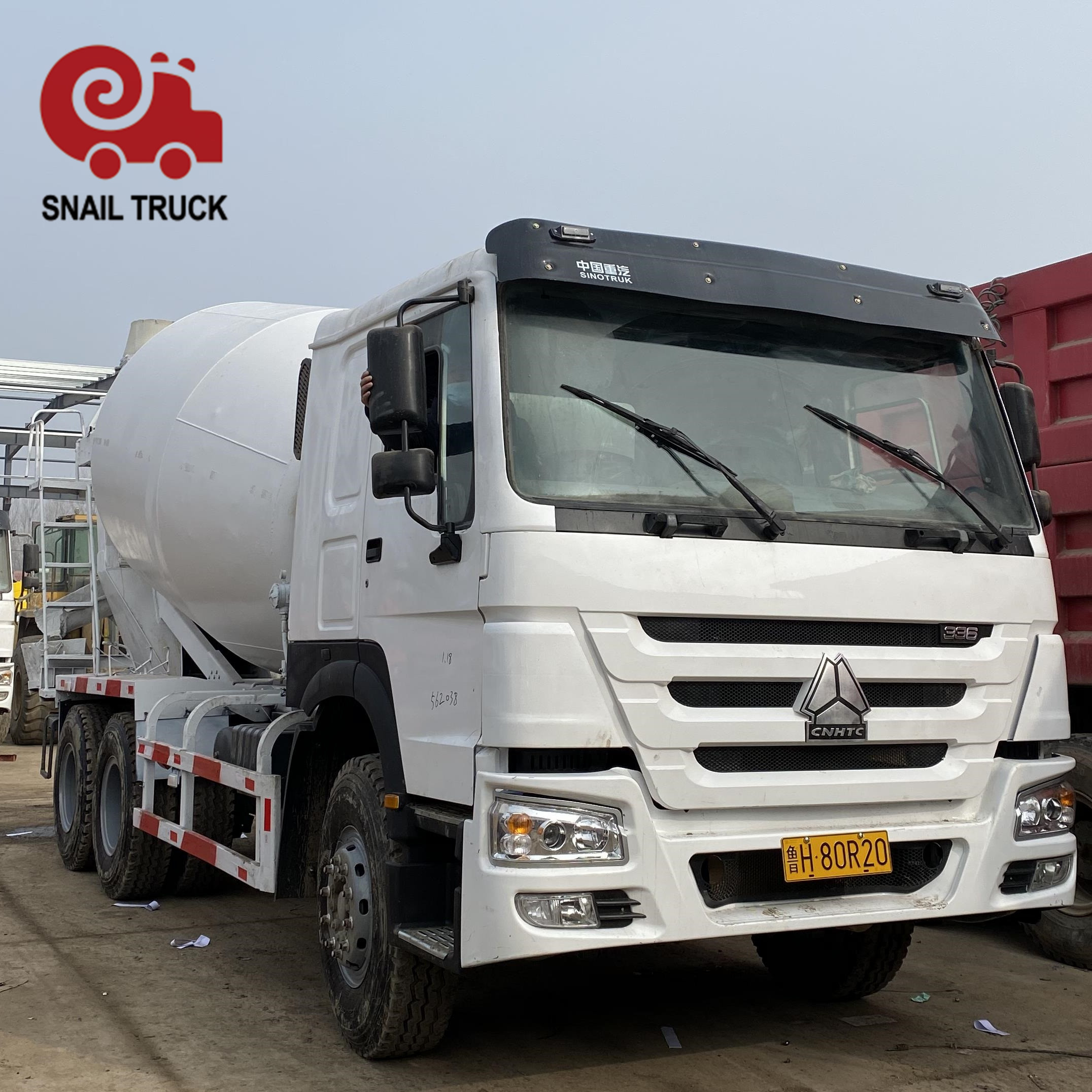 Sinotruk HOWO 12 кубических метров, Бетономешалка