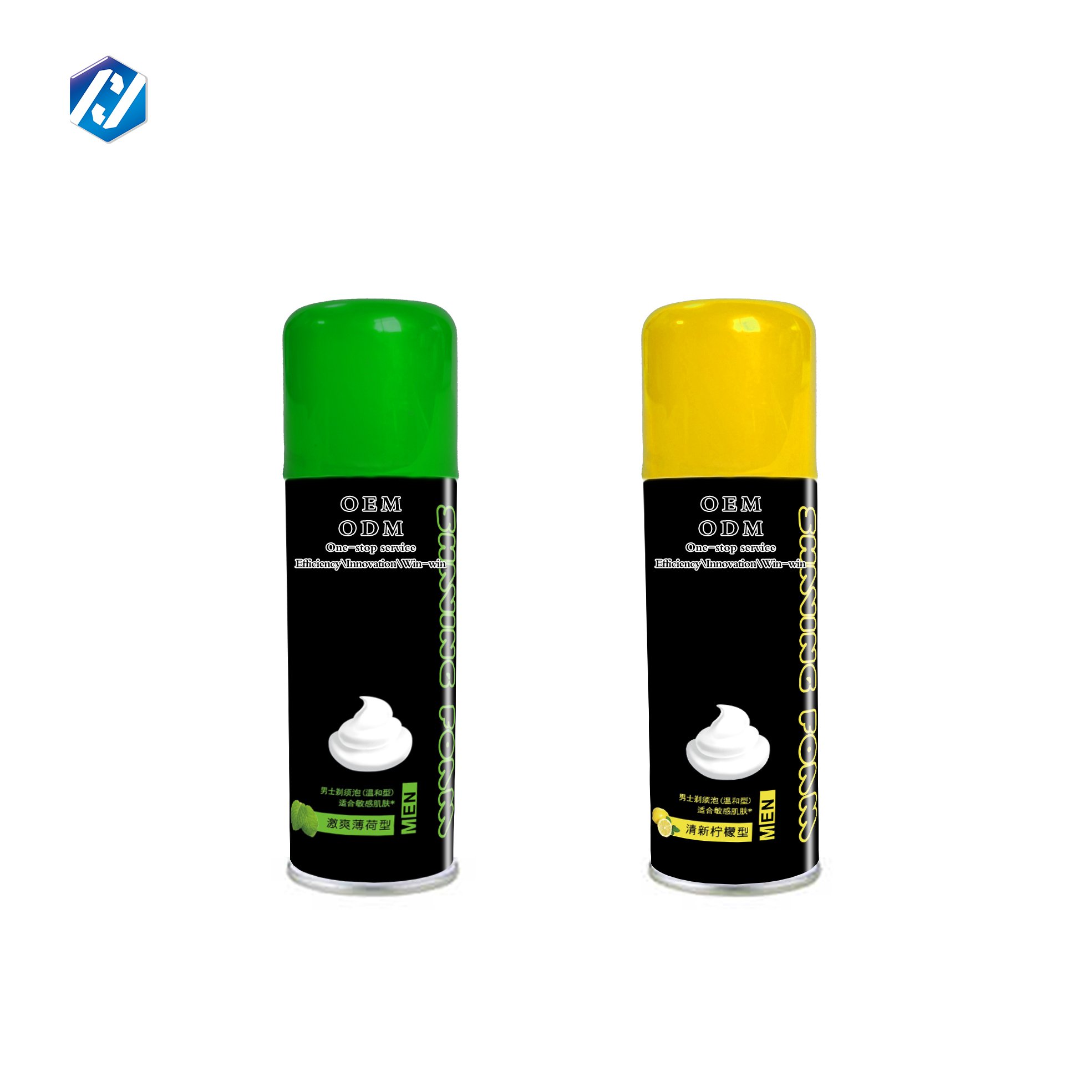 Factory price high quality 200-400ml Moisturizing Customized Fragrance gelleme shaving cream foam manufacturers