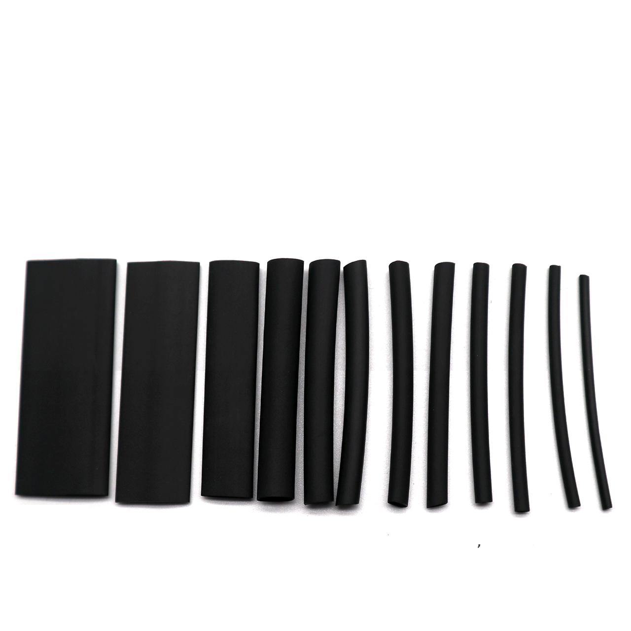 560pcs/set environmental protection thin wall transparent roll kit shrinking pack pe 2:1 heat shrink tubing kit