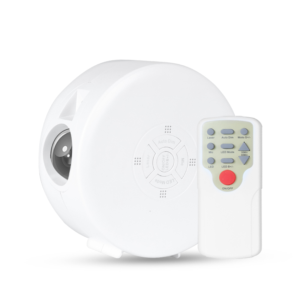 Star Night Light Projector Music Smart Remote Twinkling Laser LED Starry Sky for Baby Kid