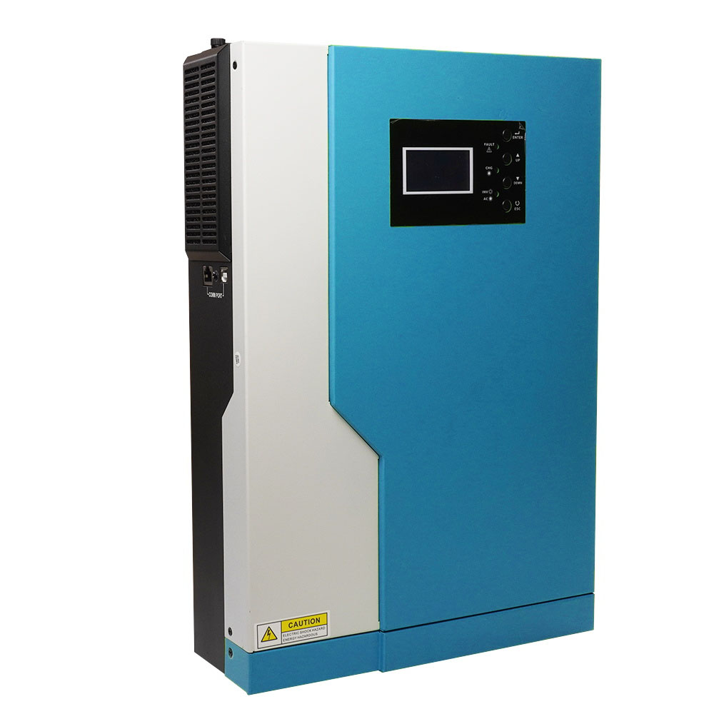 Высокая частота 5500VA 48VDC 230VAC решетки чистая синусоида солнечный инвертор с pwm встроенным 100A со слежением за максимальной точкой мощности зарядки контроллера