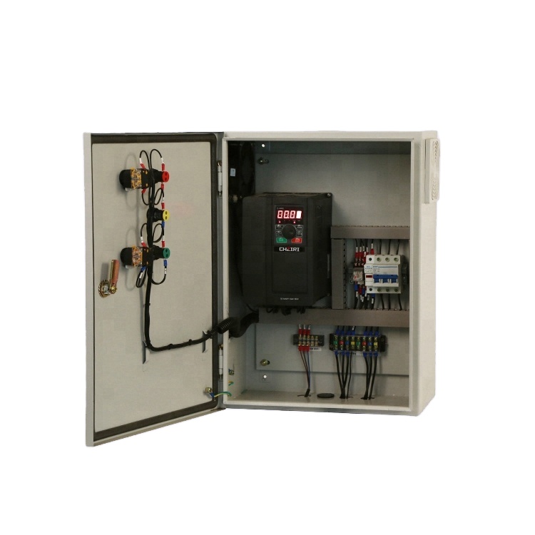 3 фазы электрические 0.75kW 220 В частотно-регулируемым приводом панель управления шкаф управления