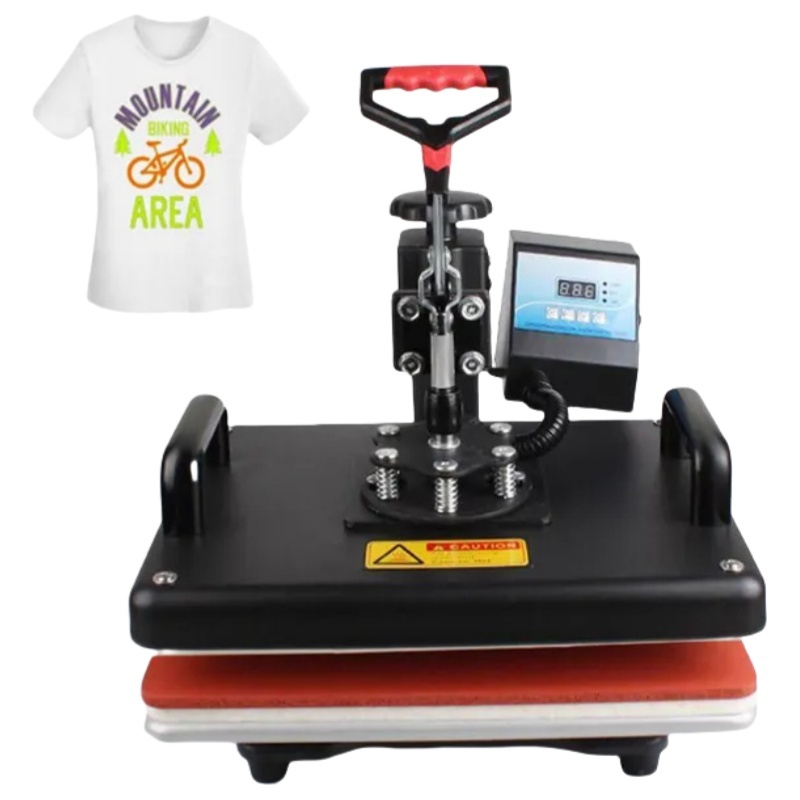 5 in 1 Heat Press Machine with Sublimation & Embossing for Custom Heat Transfers