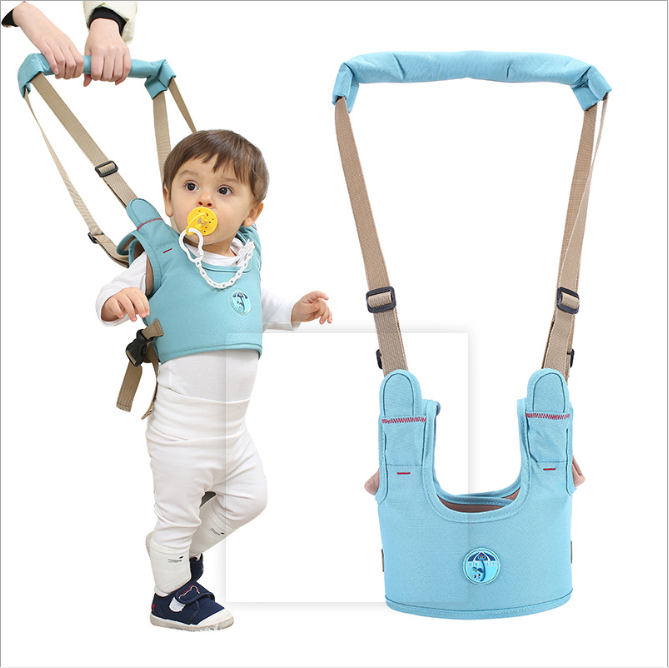 baby learns to walk on a leash 8 to 18 months Toddler Walking Assistant shoulder straps can be adjusted Baby Walking Harness
