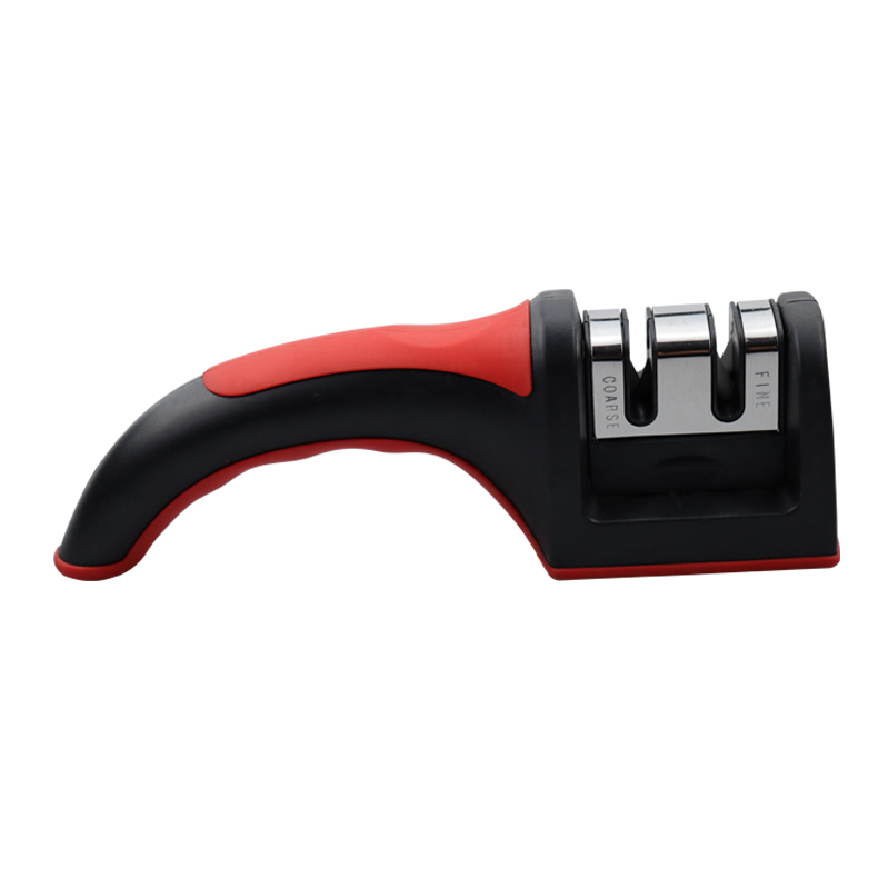 Hot selling pp handle stainless steel kitchen knife mini sharpener