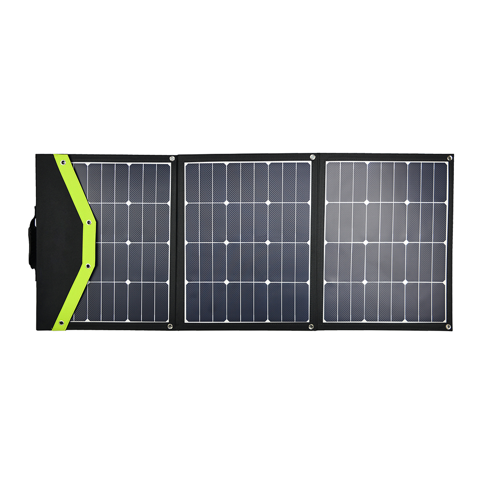 Высокая эффективность преобразования paneles solares 50 Вт 80 Вт 100 Вт 110 Вт 120 Вт портативное складное зарядное устройство для солнечной панели