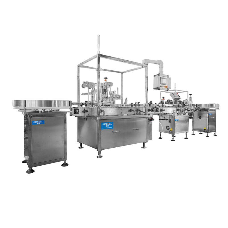 Automatic peristaltic pump pneumatic vial bottle 30ml 60ml filing machine