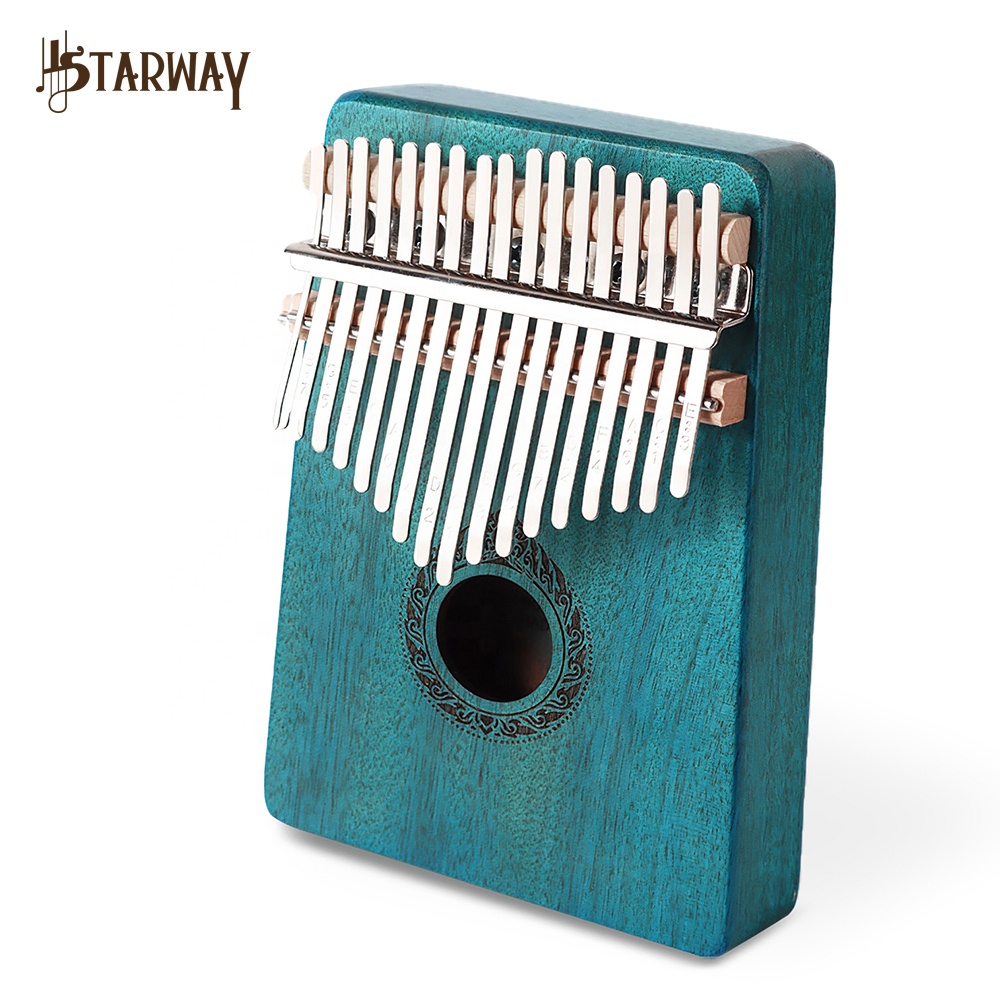 Starway, изготовленный на заказ, однотонный топ из красного дерева, калимба, 17 клавиш, пианино для детей, музыкальный инструмент, калимба для детей