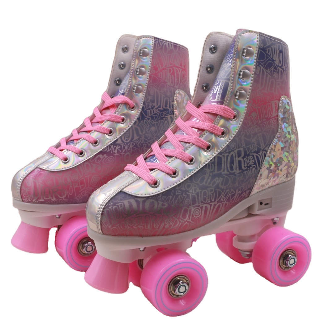 Lightweight Kids Flashing Led Roller Skates from Yijiu