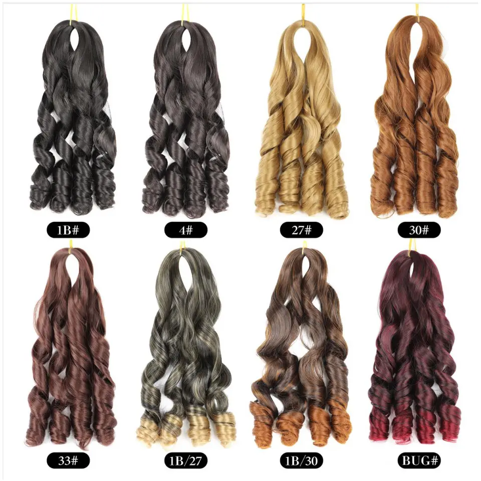 French Curls Ombre Jumbo Hair Ultra Hair Braid Extensions Synthetic Cheap Packaging For Braiding Hair