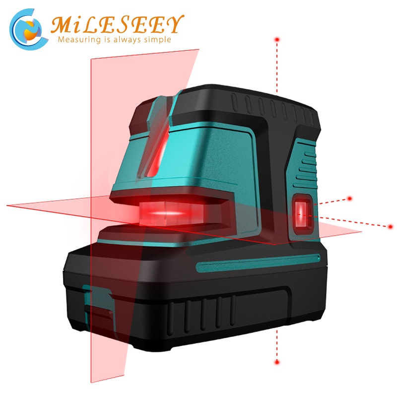 Portable Usb Charging Small Rotating Red Laser Level Laser Level Sensor