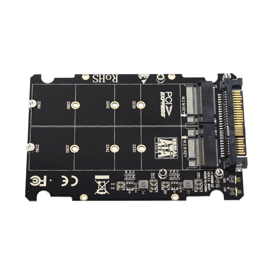 Адаптер FEICHAO M.2 SSD to U.2 2 в 1 M.2 для NVMe SATA-Bus для NGFF SSD в PCI-E U.2 SFF-8639 адаптер PCIe M2 конвертер