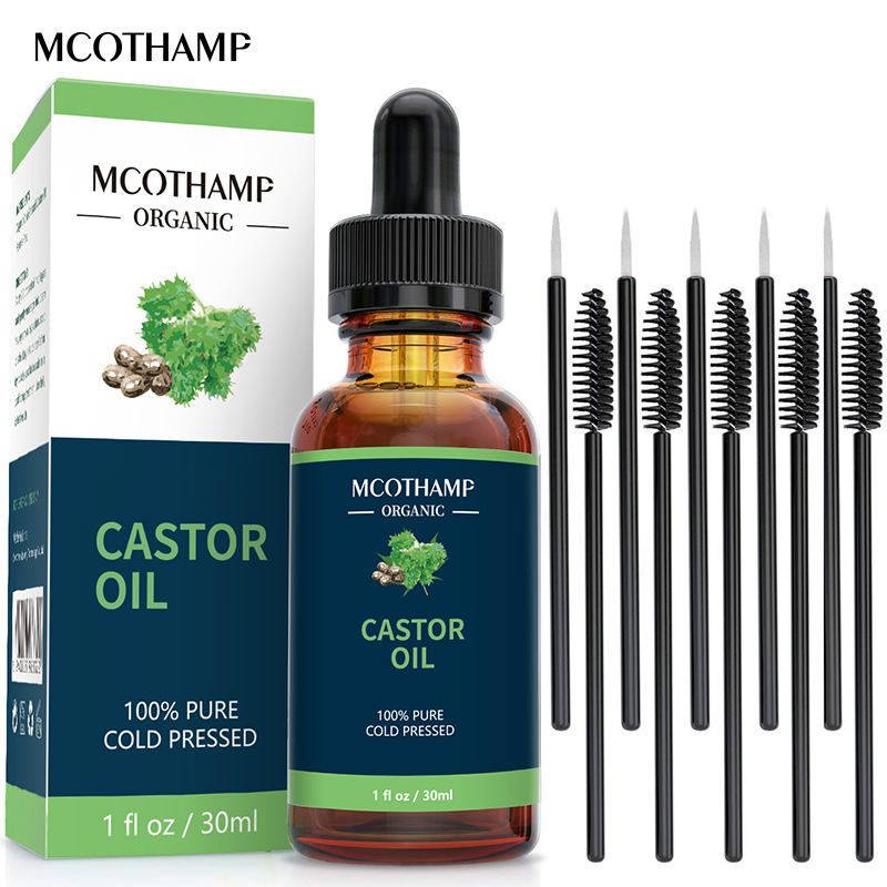 Mcothampcross-границы пятно goods30mlCastor масло Сыворотка для роста ресниц решение по уходу за волосами, эфирное масло для массажа, Amazon оптовая продажа