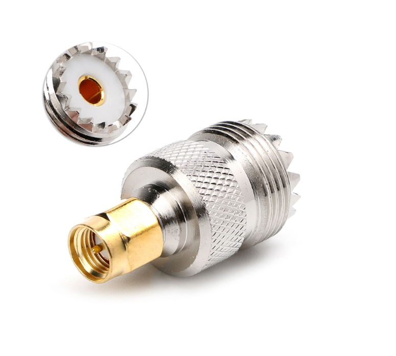 Горячая Распродажа! UHF SO-239 SO239 гнездо до SMA штекер разъем коаксиальный адаптер