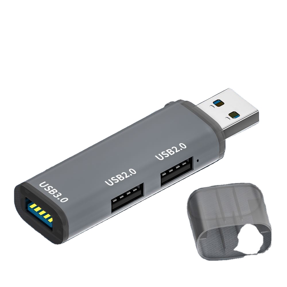 Мини-концентратор с 3 портами USB 3,0, универсальный USB-концентратор с несколькими портами, высокоскоростной разветвитель для передачи данных, адаптер для MacBook Pro, ПК, ноутбука
