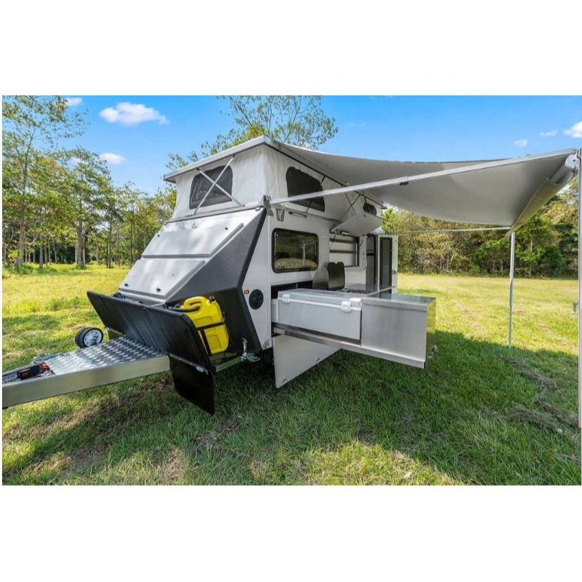 Ecocampor new design cheap off road pop top caravan with ensuite for sale