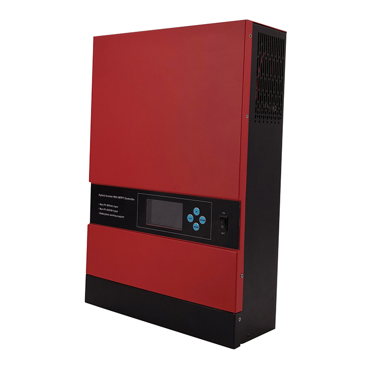 Vmaxpower 3KW Солнечная энергия Инвертер 50/60 Гц высокая частота 3000W Гибридный солнечный генератор Гибридный солнечный инвертор с 80a со слежением за максимальной точкой мощности