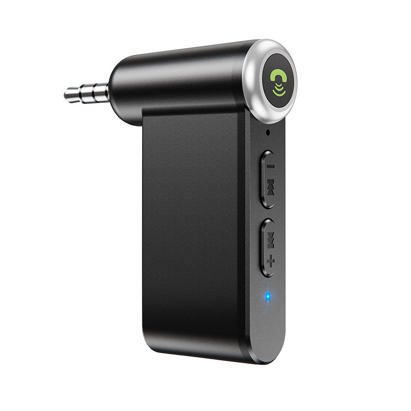 Blue tooth 5.0 AUX Adapter In Car 3.5mm Audio Jack Wireless Handsfree Music Receiver FM Transmitter For Headphone PC Laptop TV
