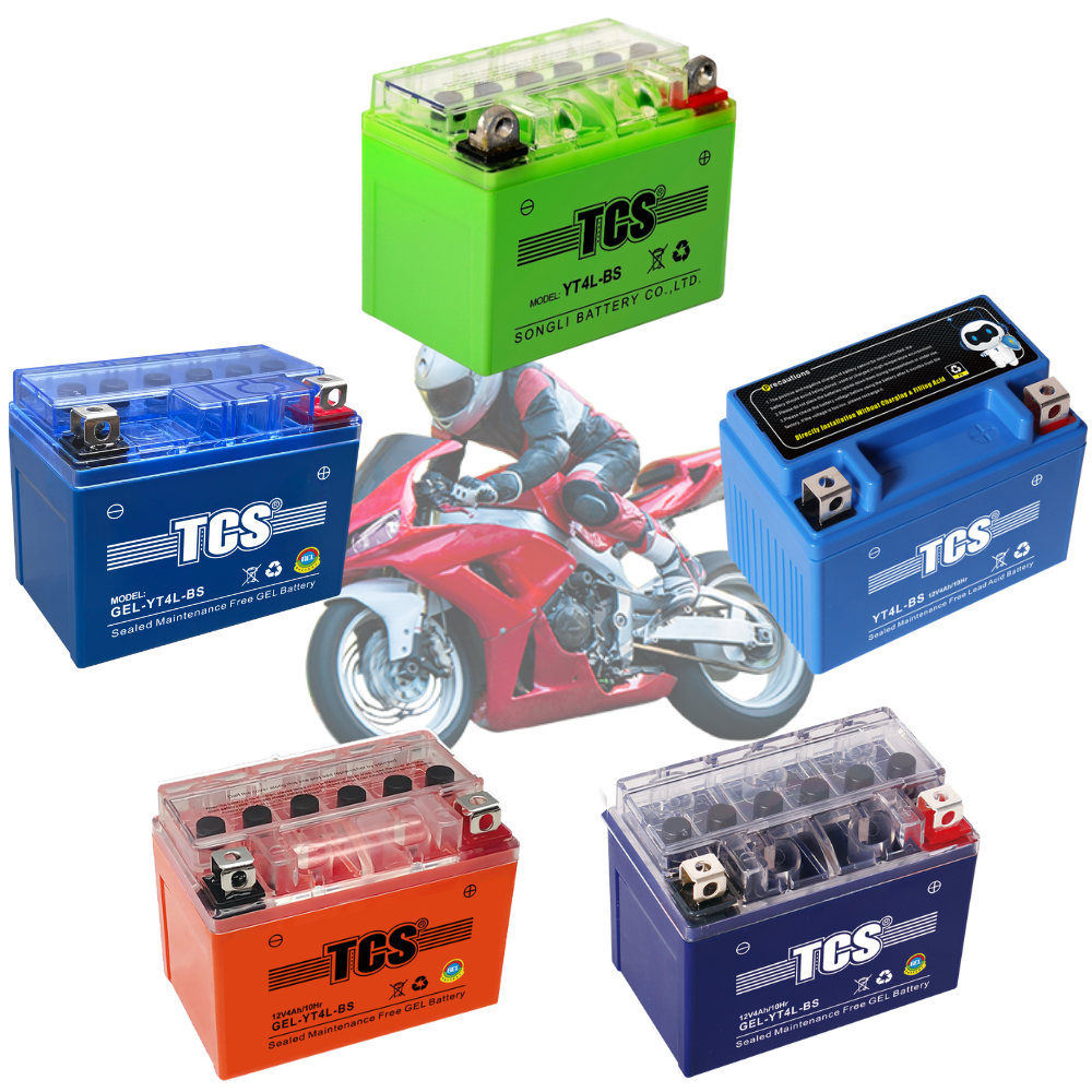 Best Motorcycle Smf Battery Prices 12V 4Ah Gel Motorbike Lead Acid Batatery For Yt4L-Bs