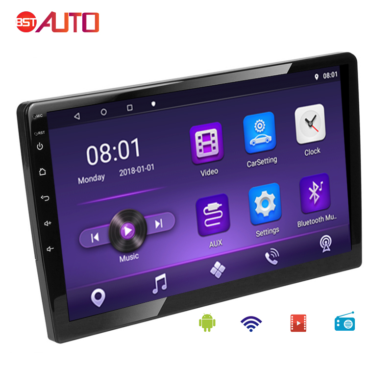 2 DIN Car Radio with wifi FM BT GPS Navigation SWC mirror-link 9 Inch Car Video Autoradio Universal Android Car DVD Player